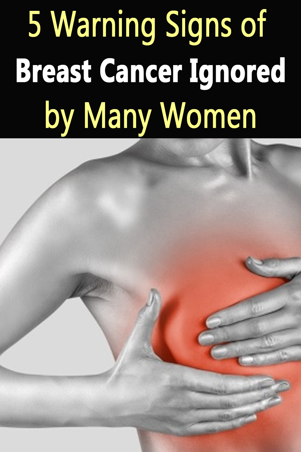 Warning Signs Of Breast Cancer Ignored By Many Women Hrough Process